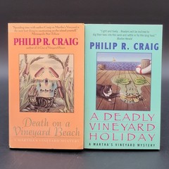 Lot of 6 Philip R Craig A Martha’s Vineyard Mystery PB Novels Multiple Titles