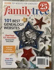 Family Tree Magazine July August 2025 101 Best Genealogy Websites