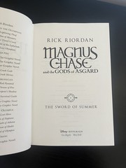 Rick Riordan MAGNUS CHASE Complete Series Lot of 3 Set HARDCOVER Books