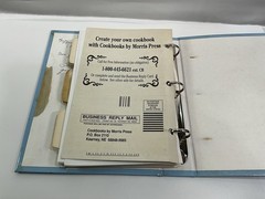 Recipes and Remembrances Pope Family Cookbook 1995 Morris Press Binder Recipe