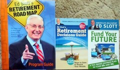 ED SLOTT’S RETIREMENT ROAD MAP + Other Titles and DVDs – DVDs/CDs are NEW