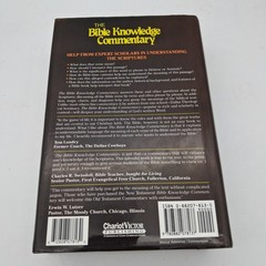 The Bible Knowledge Commentary Hardcover by Walvoord John F.