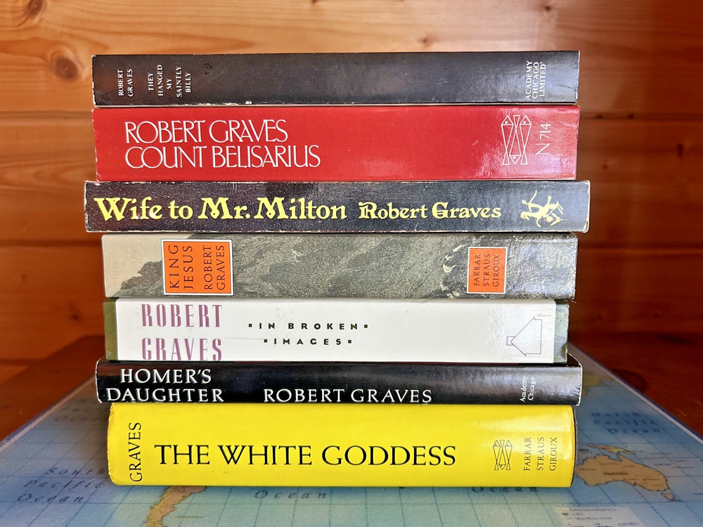 Robert Graves Lot (7) Saintly Billy Homer’s Daughter Jesus White Goddess Milton