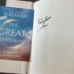 11 Dr. David Jeremiah Books Prophesy/Christian Living/Study Guides 3 HB 1 Signed