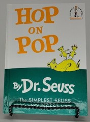 Hop On Pop Hardback Dr. Seuss EXCELLENT 7″x 9″ Beginner Books Simplest Use