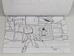 Little Nightmares Coloring Book 30 Pages Aaron Alexovich Cover Unused