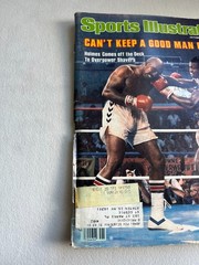 Sports Illustrated Magazine Vintage October 8, 1979 Holmes / Shavers