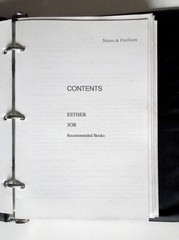 J. Vernon McGee’s Notes on the Holy Bible (partially complete, w/binder)