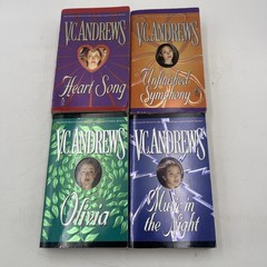 VC ANDREWS Logan Family Series 2 thru 5 (4 Keyhole Covers 1st Edition) Soft Cove