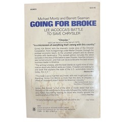 Going For Broke – Michael Moritz & Barrett Seaman (Paperback, 1984)