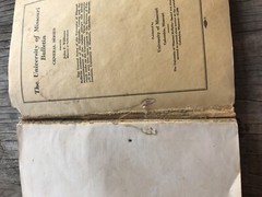 1935-1936 The University of Missouri Bulletin Catalog Columbia MO 383 Pages book