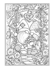 Creative Haven Gnome Sweet Gnome Coloring Book (Adult Coloring Books: Fantasy)