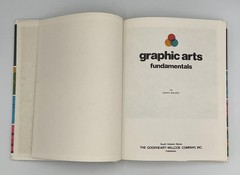 Vintage Graphic Arts Fundamentals Walker Goodheart-Willcox HC Multicolor 1986