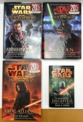 Star Wars Old Republic 3 HC Lot Revan Deceived Fatal Alliance Darth Bane 1st Ed