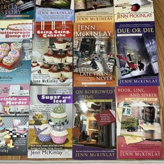 JENN McKINLAY CUPCAKE BAKERY LIBRARY MYSTERY PAPERBACK LOT OF 14 BOOKS
