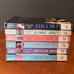 Lot: Zoey Dean The A-List Series Books 2 3 4 6 7 8 Girls on Film Blonde Ambition