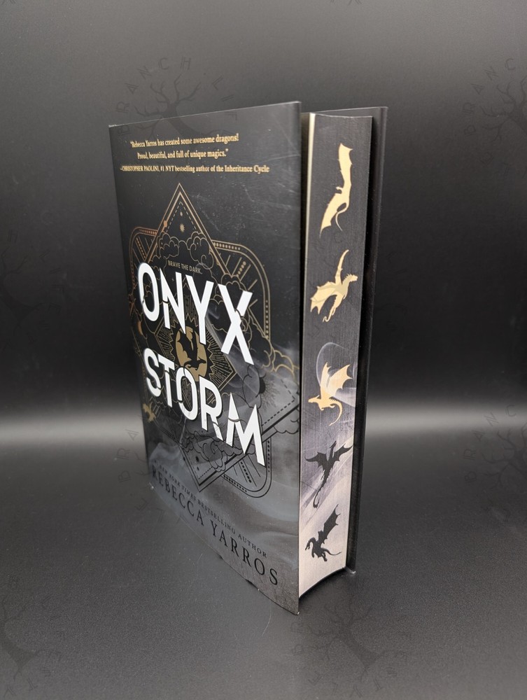 Onyx Storm – Deluxe Limited Edition – Rebecca Yarros 2025, Hardcover – IN HAND!
