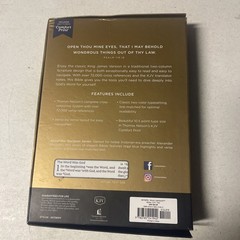 KJV Large Print Verse-By-verse Ref Bible, Maclaren Series, Brown Leathersoft