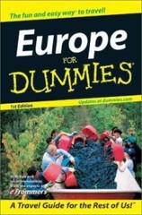 Europe For Dummies? (Dummies – Paperback, by Richards Steven – Very Good j