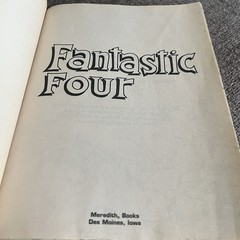 Jumbo Coloring Book Marvel Fantastic Four 2005 400 Pages Activity VTG
