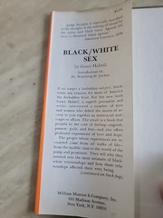 Black White Sex Grace Halsell First Edition 1972 HC William Morrow Soul Sister