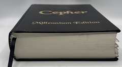 Cepher Millennium Edition Black Hardcover Bible Tabs 2022 Cepher Publishing