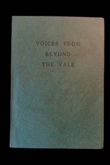 Voices From Beyond The Vale 1928 Antique Spiritualist Afterlife Occult Book Rare