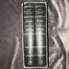 Food: The Gift of Osiris Boxed Set Darby Ghalioungui Grivetti Academic Press
