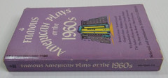 Famous American Plays of the 1960s. By Harold Clurman. 1972 Paperback