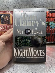 Mixed Paperback Book Lot 4 Crichton/Clancy/Rice Paperback Bundle Suspense/ Myste