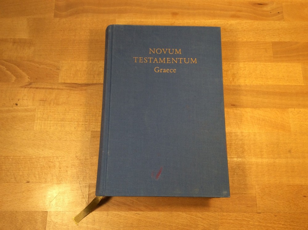 Novum Testamentum Graece, Greek, Vintage 1968 Hardcover