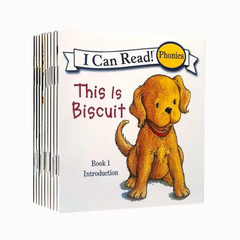 Biscuit I Can Read Phonics Kids Books Set Lot of 12 | Level 1