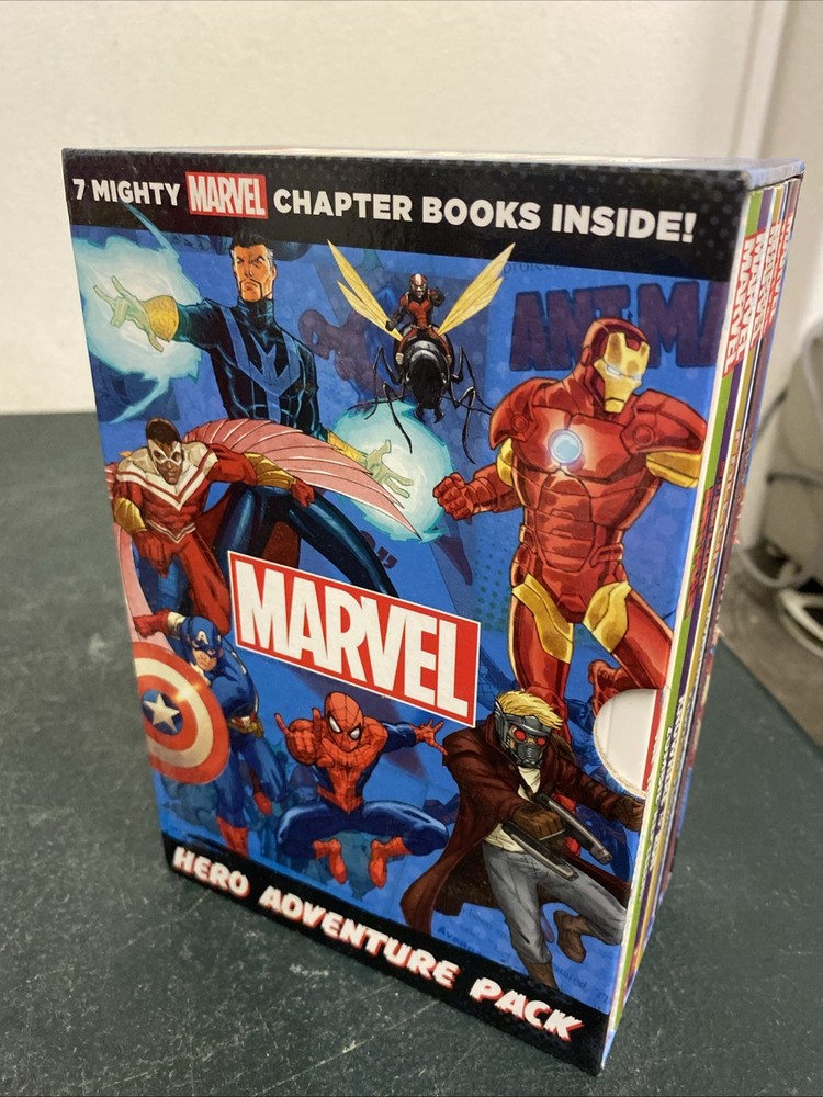 Marvel – Hero Adventure Pack Box Set Paperback (Slipcase Set of 7 Volumes)