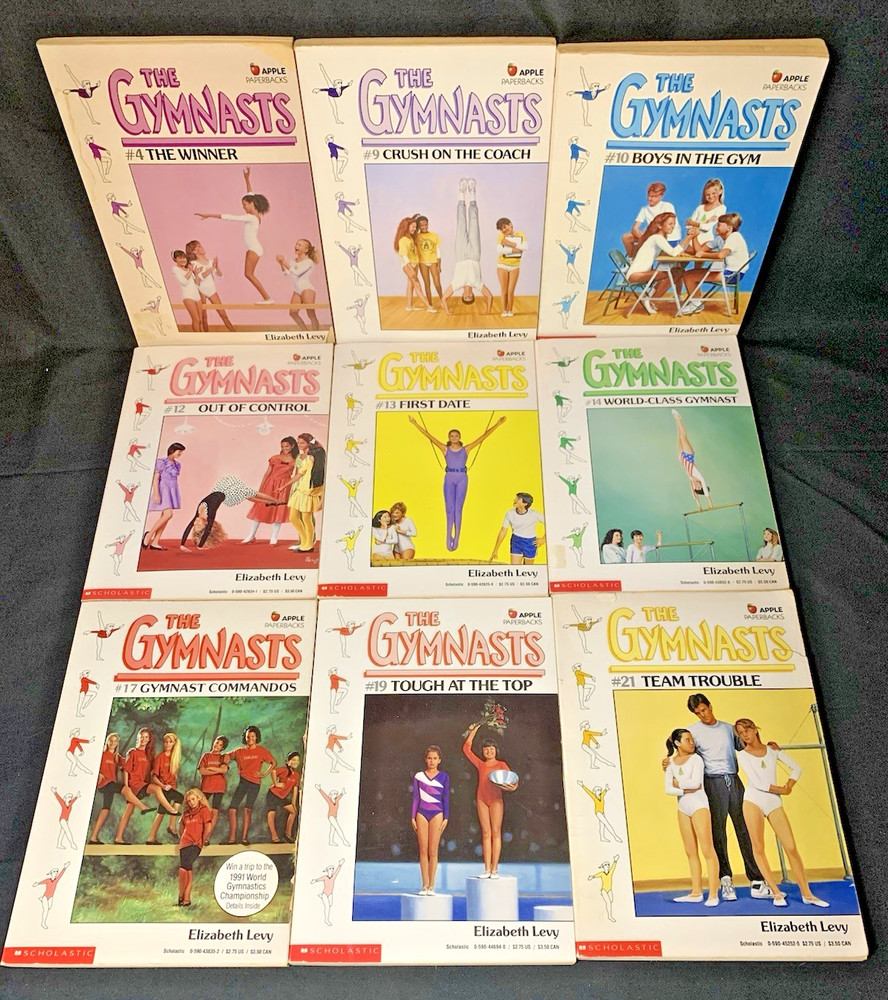 The Gymnasts Book Lot Apple Fiction Scholastic #4 9 10 12 13 14 17 19 21 Vintage
