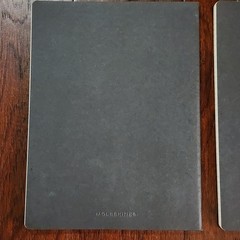 Cahiers Moleskine Set of 3 Plain Journals 120 Pages 7.5″ x 9.75″ Black Notebook*