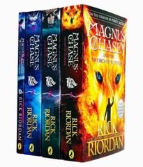 Magnus Chase and the Gods of Asgard 4 Books Collection Set By Rick Riordan – PB