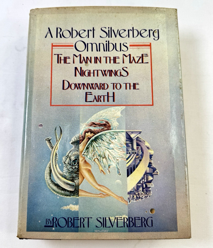 Robert Silverberg Omnibus NIGHTWINGS Man in the Maze DOWNWARD TO THE EARTH HC 81
