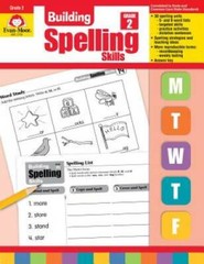 Building Spelling Skills, Grade 2 – Paperback By Evan Moor – GOOD