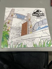 Jurassic World Adult Coloring Book by N. B. C. NBC Universal (2019, Trade…