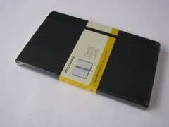 Moleskine Classic Black Hardcover Squared Notebook 240 Pages 5” x 8-1/4” SEALED