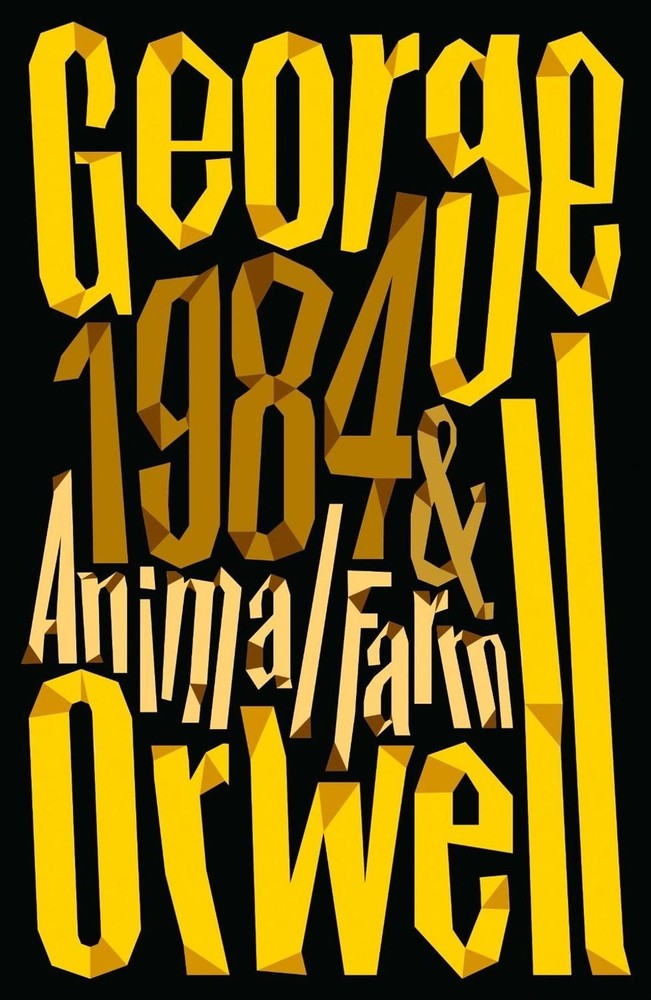 Animal Farm and 1984 Nineteen Eighty-Four by George Orwell (English) Paperback B