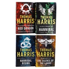 Hannibal Lecter Series 4 Book Set by Thomas Harris Paperback Thriller Fiction