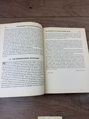 University of Chicago Press Catalogue of Books & Journals 1941 Scholarly