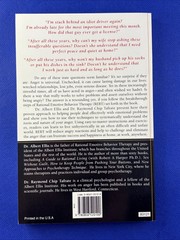 How to Control Your Anger Before It Controls You by Albert Ellis 2000