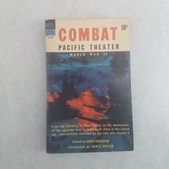 WWII American Military in the Pacific Lot of 3 Vintage Paperbacks – Titles Below