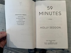 59 Minutes by Holly Seddon (Paperback, 2025) ARC 11/18/25, Brand New
