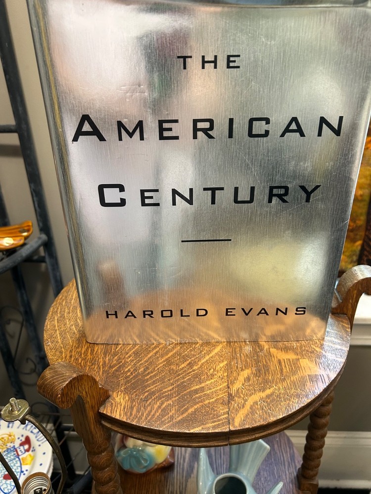 Vintage 1998 Book: The American Century by Harold Evans 11.5″X9.5″x1.75″ -711pgs