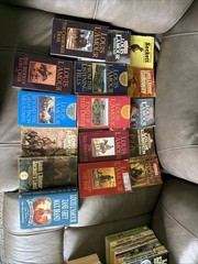Lot of 47 Louis L’amour Paperback Novels,Short Stories Hardback Sackett