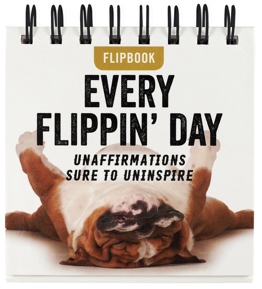 Every Flippin’ Day Desktop Flipbook – hardcover Inc. Peter Pauper Press