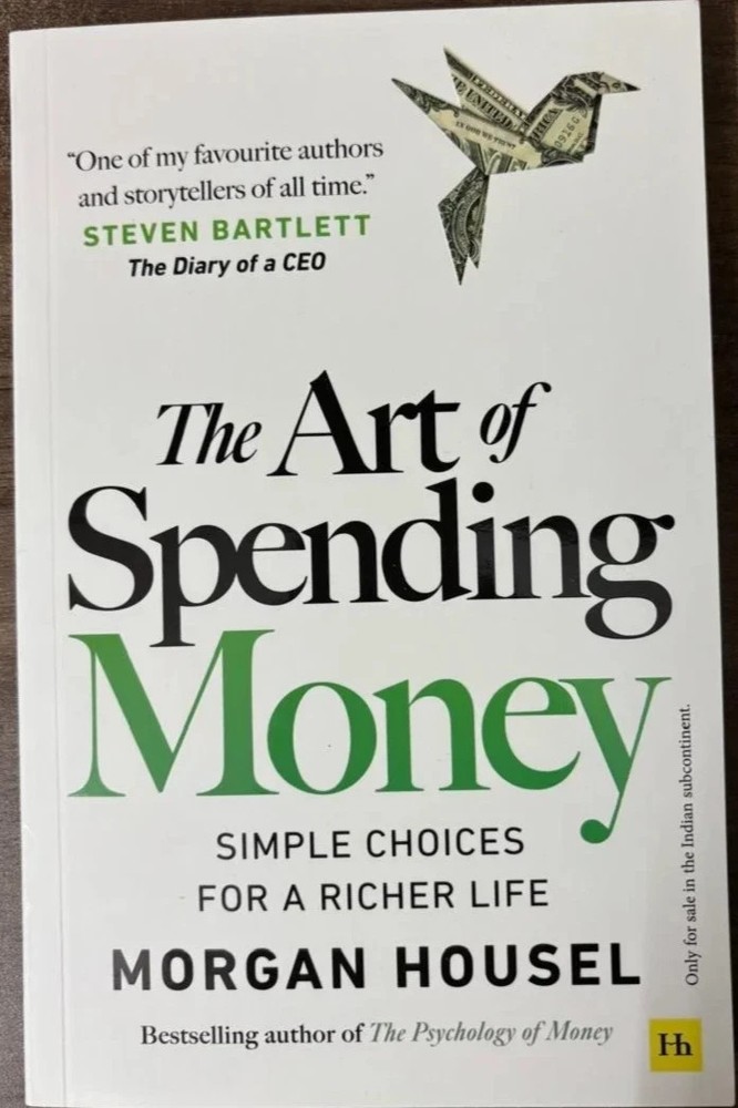 The Art of Spending Money by Morgan Housel Paperback Brand New Book English